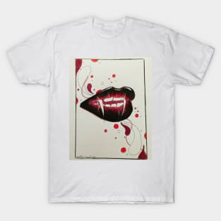 Lip Drawing T-Shirt